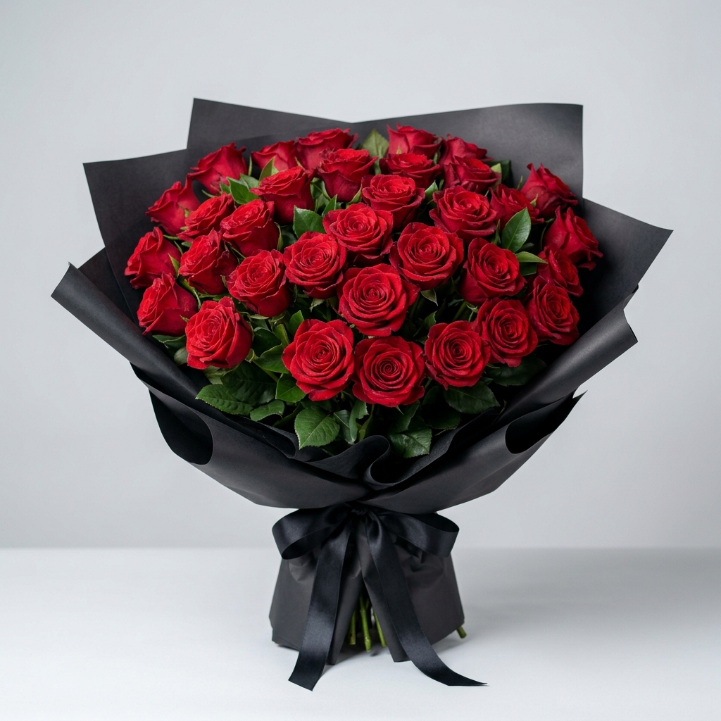 Elegant Red Roses